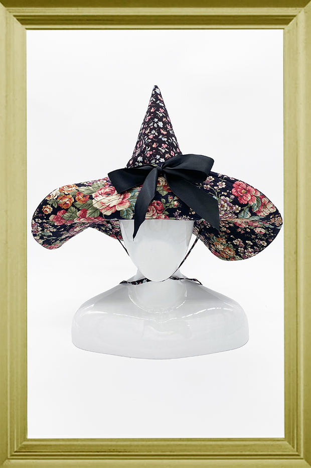 Butterfly Garden Reversible Witch Hat