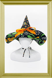 Hallows Eve Lillies Reversible Witch Hat